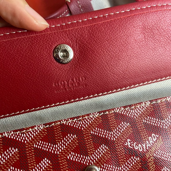 （Sold）Goyard Saint Louis Totte in Red - Picture 1 of 5